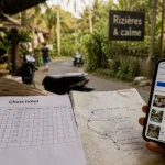 booking bali ubud : choisir un hôtel à Ubud, rue et comptoir