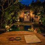 Hotel Rama Phala Ubud Bali : piscine verte et végétation près Monkey Forest