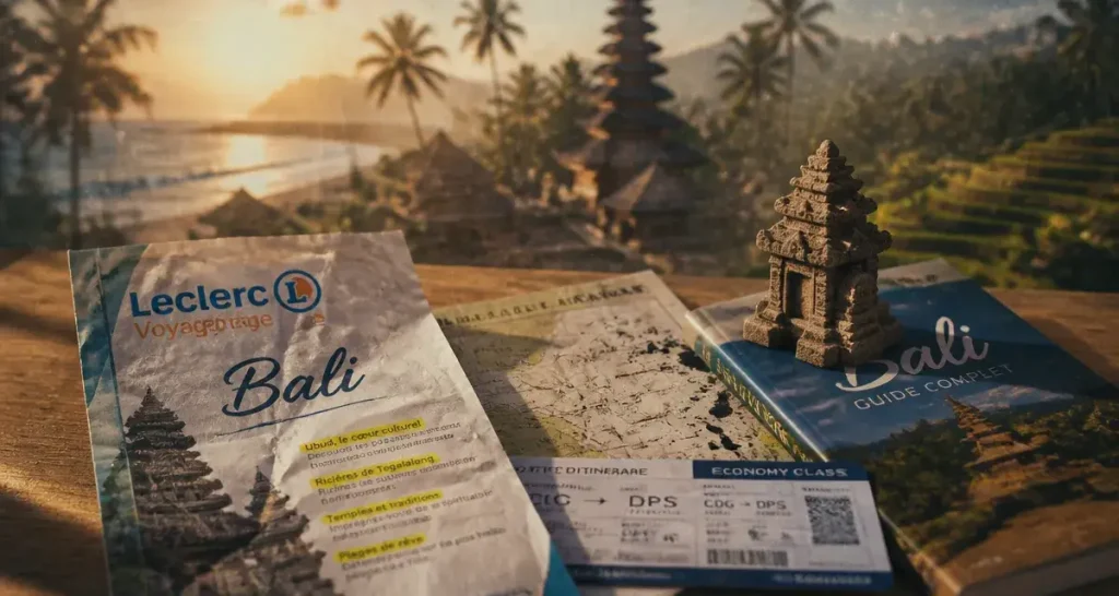 Leclerc voyage bali : brochure et itinéraire, circuit tout inclus 10 jours