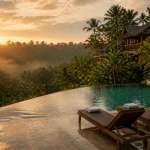 Padma Ubud Hotel Bali : piscine jungle panoramique