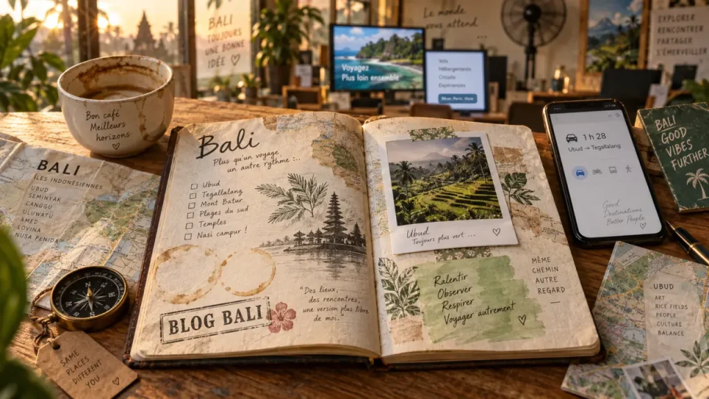 Blog voyage Bali : carnet Bali et rizières d’Ubud
