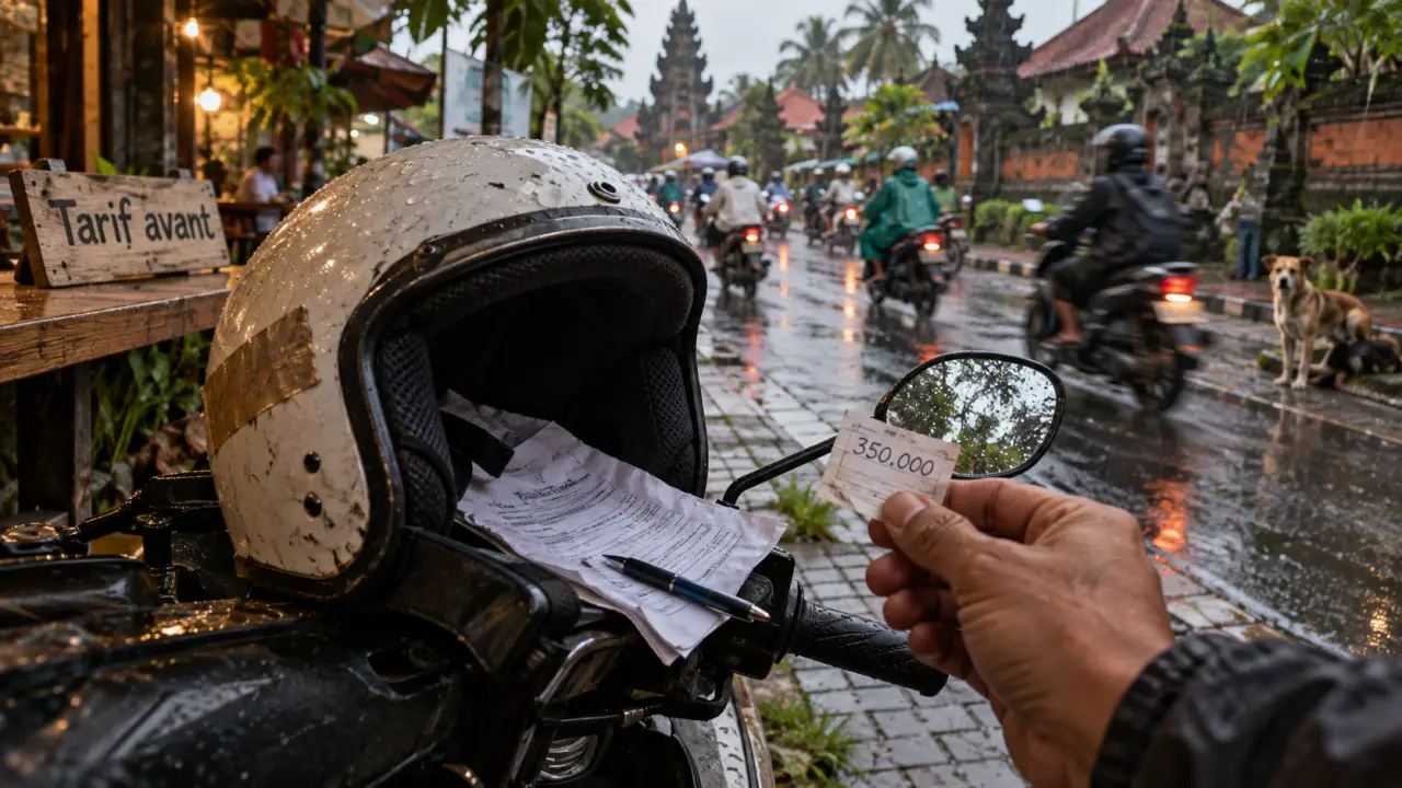 Danger bali : sécurité scooter, ticket et arnaques en circulation