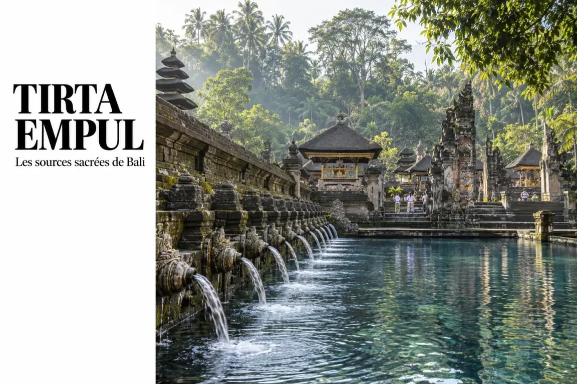 Tirta Empul, l'un des meilleurs temples de Bali, avec ses bassins de purification sacrés