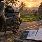 Location scooter Bali : contrat sur scooter et permis