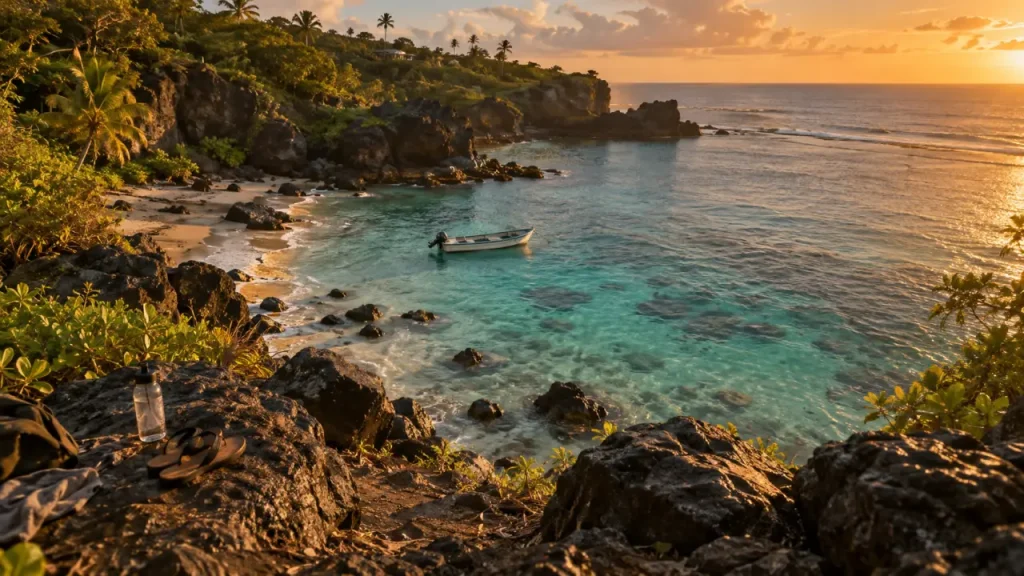 Où sont les plus belles plages de Bali ? crique turquoise, sable et pierres volcaniques