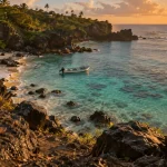 Où sont les plus belles plages de Bali ? crique turquoise, sable et pierres volcaniques