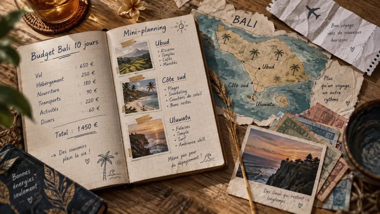 Prix voyage bali 10 jours : avion, hôtels, scooters