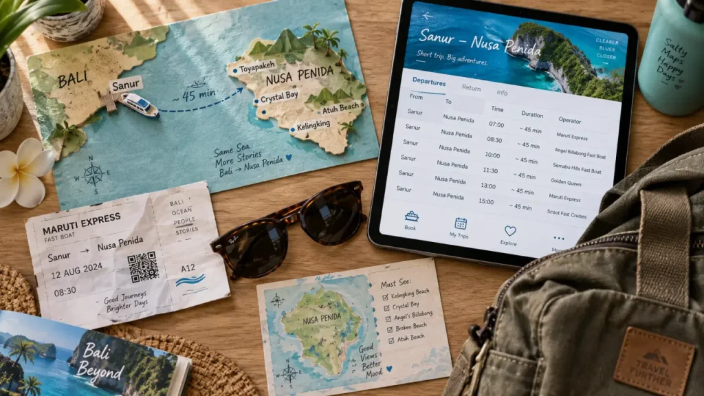Transport bali nusa penida : choisir le port selon votre trajet et véhicule