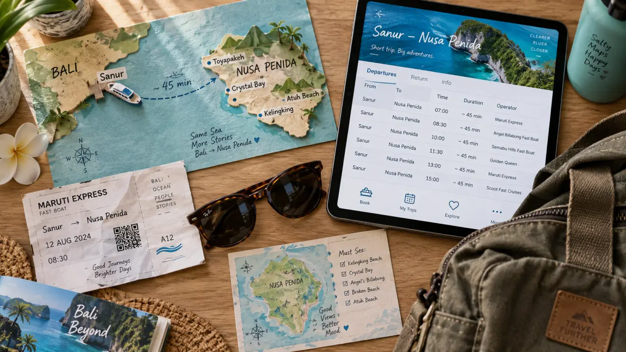 Transport bali nusa penida : choisir le port selon votre trajet et véhicule