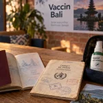 Vaccin Bali : passeport français et carnet médical, à prévoir