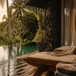 Villa voyage Bali : piscine privée à débordement