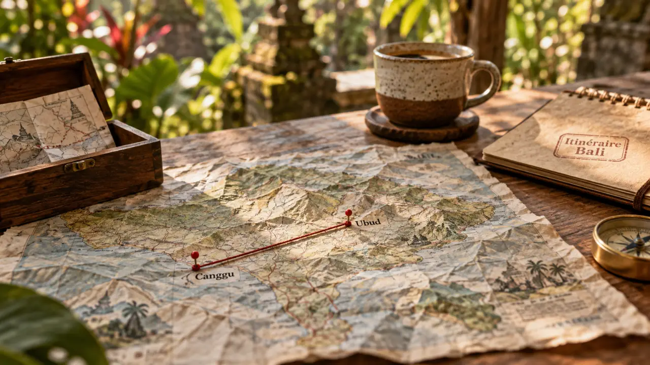 Bali organiser son voyage : trajets Ubud, Canggu et Gili