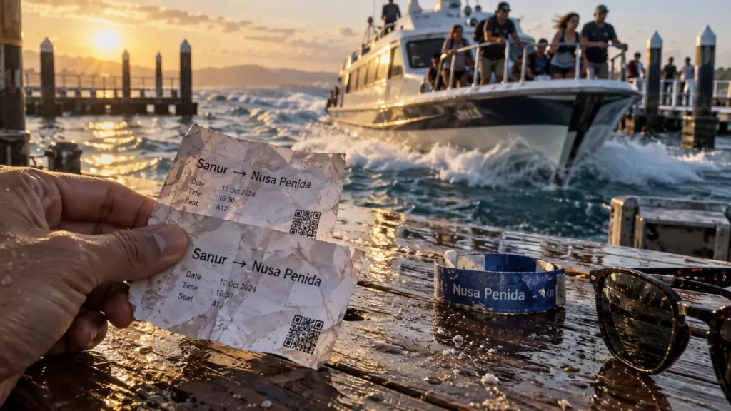 Billets bali vers nusa penida pour Sanur et fast boat à Nusa Penida