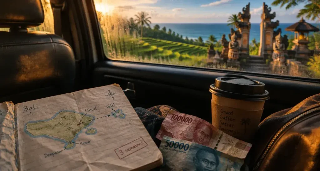 Blog voyage bali 3 semaines : itinéraire Ubud Canggu Gili depuis Bali