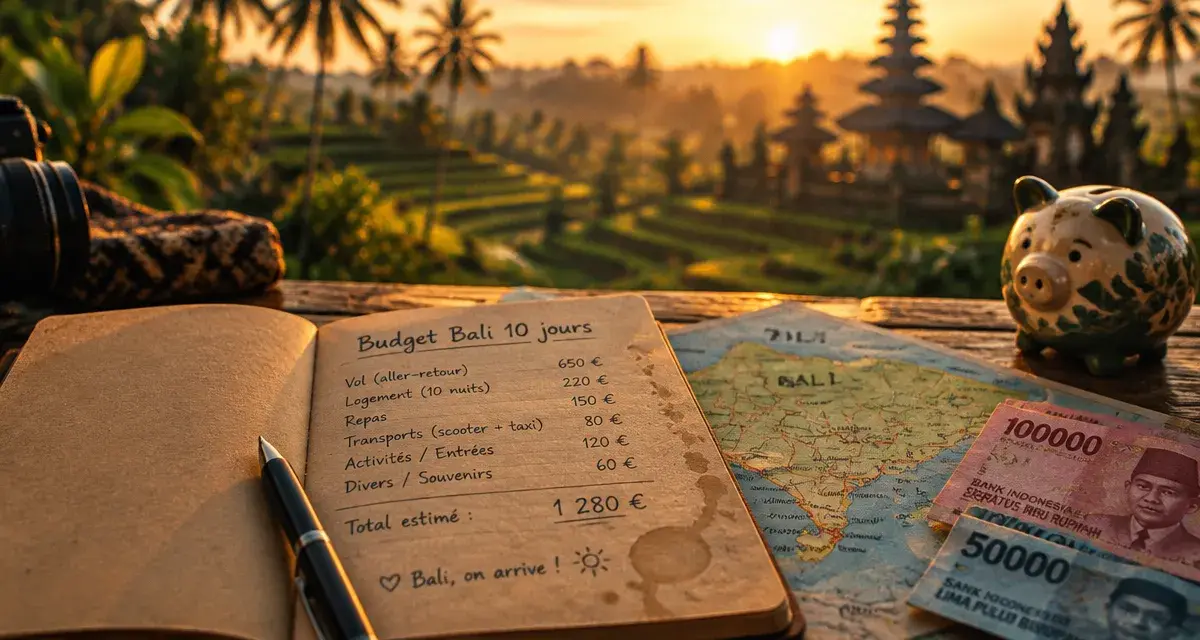 Budget voyage Bali 10 jours : tableau des coûts et photo d’Ubud