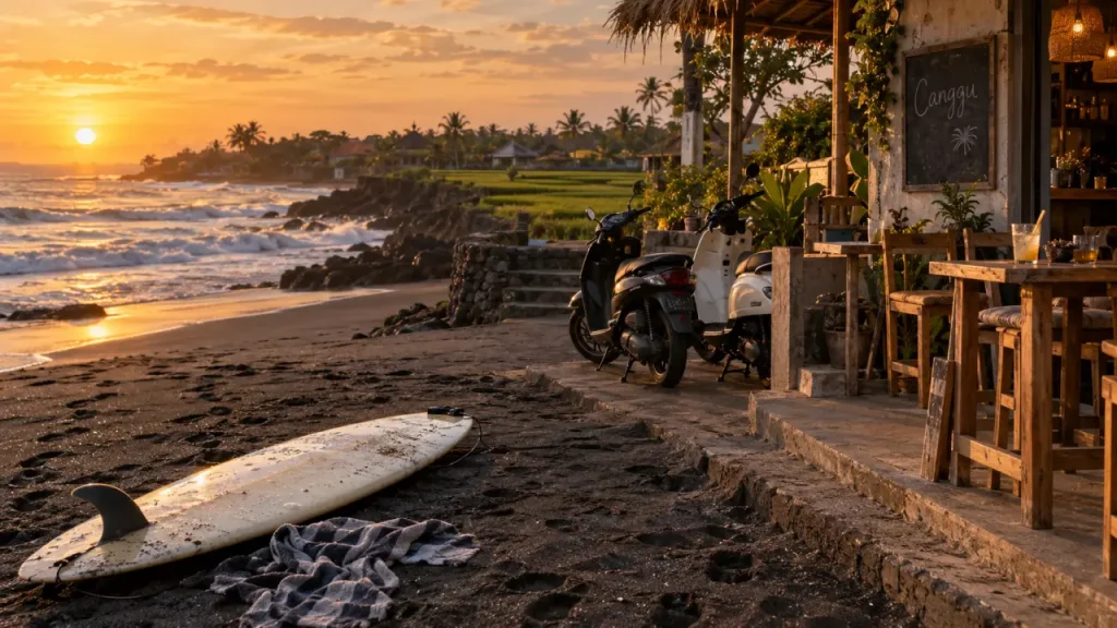 Canggu à Bali séduit par le surf, mais le quartier choisi change le séjour
