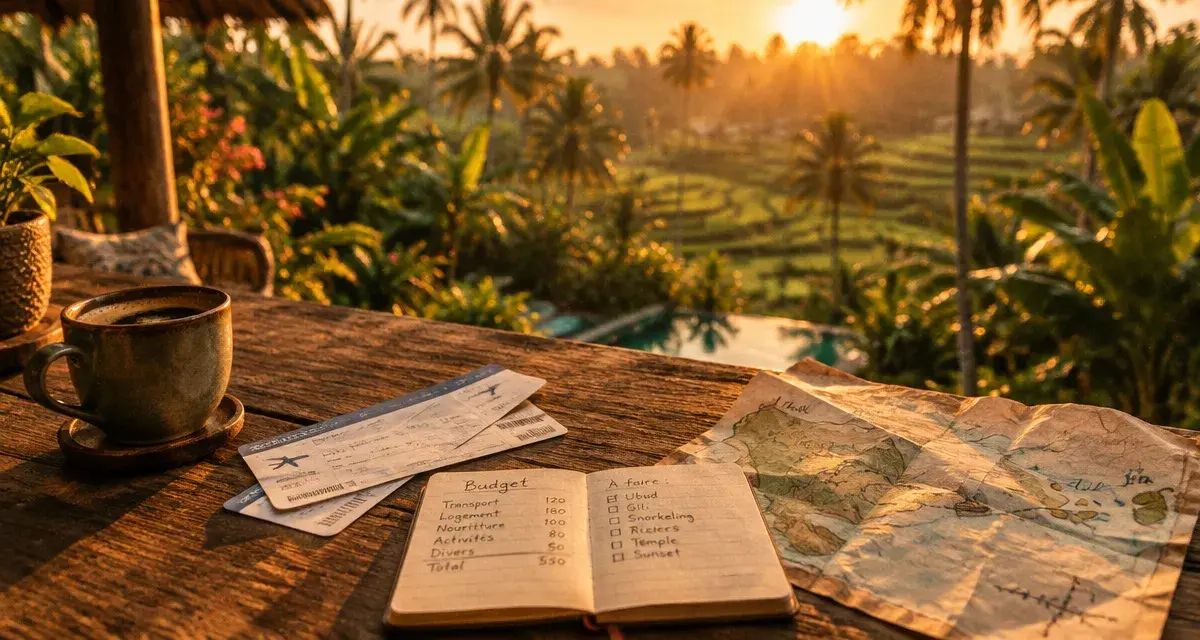Combien coûte un voyage à Bali pour 2 personnes : vols, hôtels, budget