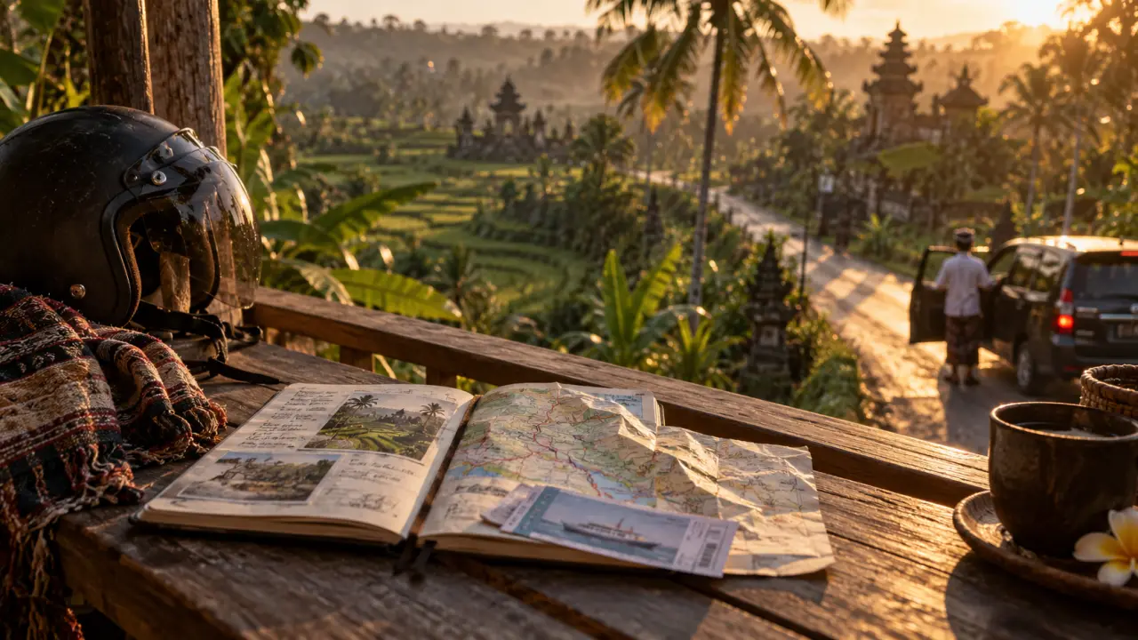 Conseil voyage Bali : carte, itinéraire et transports sans mauvaises surprises