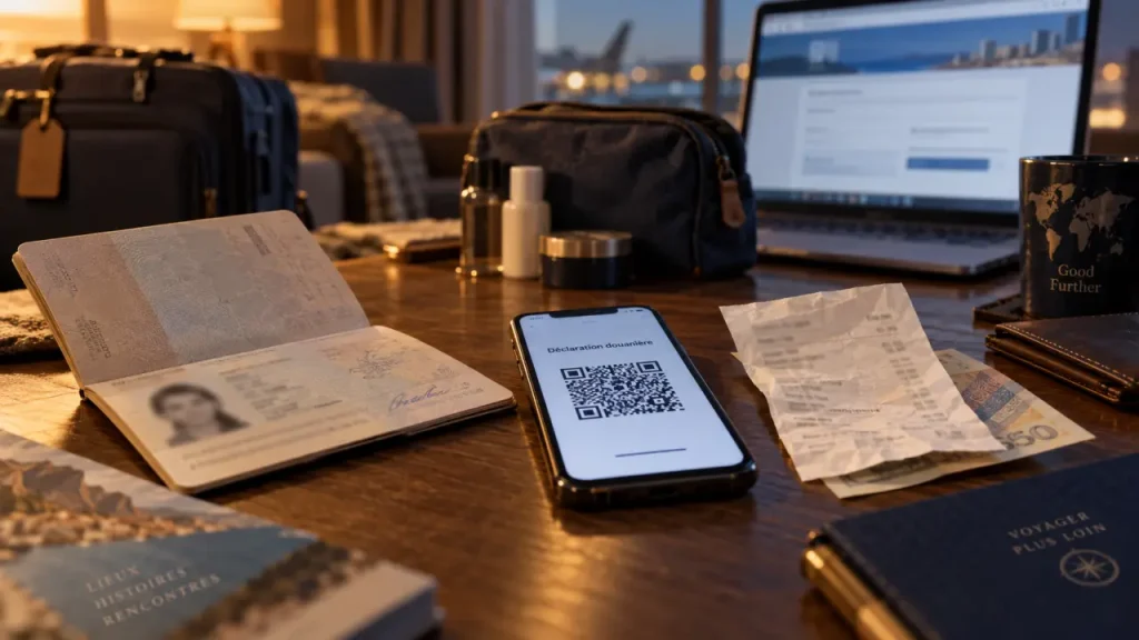 declaration de douane bali : QR code avant l’arrivée