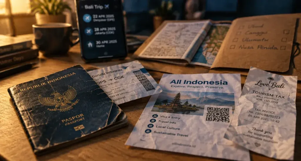 Formalités bali : passeport, visa et taxe à vérifier