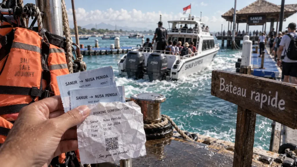 Navette Bali Nusa Penida : billets pour Sanur ou Kusamba