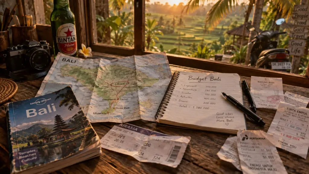 Prix d un séjour à bali : budget Bali, rizière d’Ubud et reçus