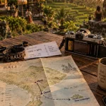 Voyage bali combiné : carte Ubud, Sanur et île, rizières et plage
