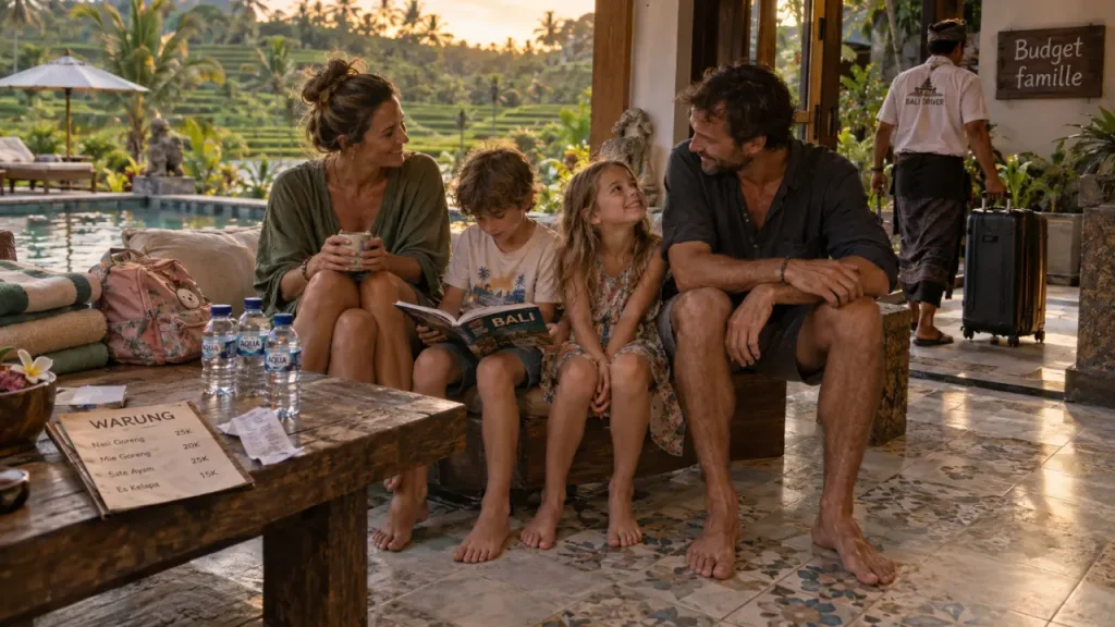 Voyage Bali en famille budget : villa, transports, pièges, famille