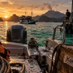 Speed boat à Labuan Bajo pour Komodo, voyage Indonésie 3 semaines